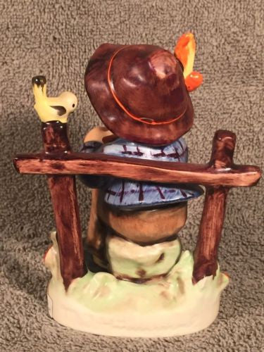 Goebel Hummel Figurine #174 "She Loves Me She Loves Me Not" TMK5 Germany 4.25"   - TvMovieCards.com