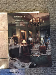 (5) Sotheby's Auction Catalog Lot Applied Decorative Arts European Foundation   - TvMovieCards.com