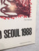 1988 Original Seoul Olympics Pierre Alechinsky " Poster South Korea   - TvMovieCards.com