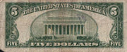 (3) 1953 Fr 1655 $5 Silver Certificates Blue Seal Lincoln Priest and Humphrey   - TvMovieCards.com