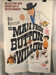 Original 1969 "Man from Button Willow" 1 Sheet Movie Poster 27"x 41"   - TvMovieCards.com