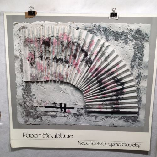 Elaine Rose LES AILES BLANCHES Paper Sculpture - New York Graphic Society Print   - TvMovieCards.com