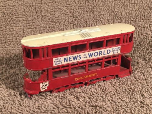 Matchbox Models of Yesteryear No 3 London Transport City Rail News of the World   - TvMovieCards.com