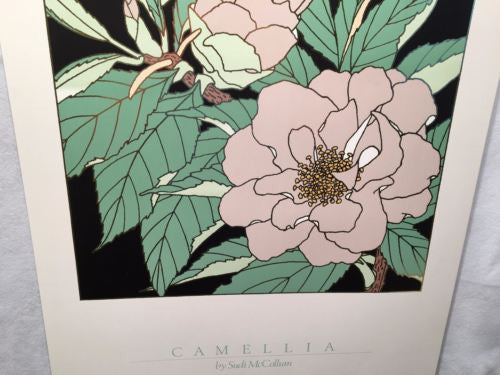 Camellia - Sudi Mccollum - Lithograph Art Print Poster 30" x 24"   - TvMovieCards.com