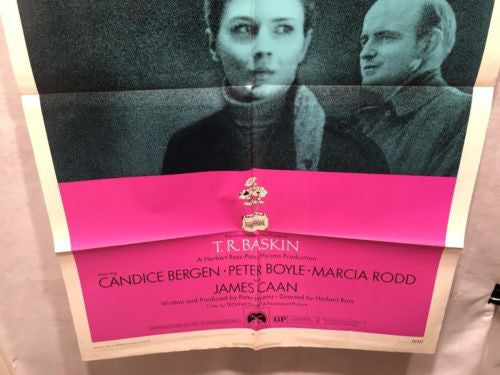 Original 1971 "T.R. Baskin" 1 Sheet Movie Poster 27x 41" Candice Bergen   - TvMovieCards.com