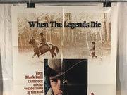 Original 1972 "When the Legends Die" 1 Sheet Movie Poster 27"x 41"   - TvMovieCards.com
