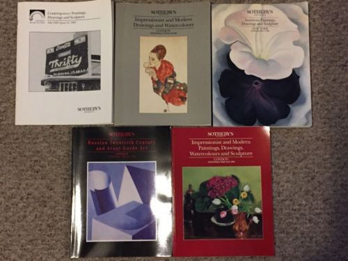(5) Sotheby's Auction Catalog Lot Post War Contemporary Marine Animation   - TvMovieCards.com