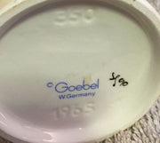 Goebel Hummel Figurine TMK6 350 "On Holiday" 4.25"   - TvMovieCards.com