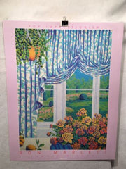 Ron Marlett - Summer Window - Pop Impressionism Art Print Poster 30" x 24"   - TvMovieCards.com