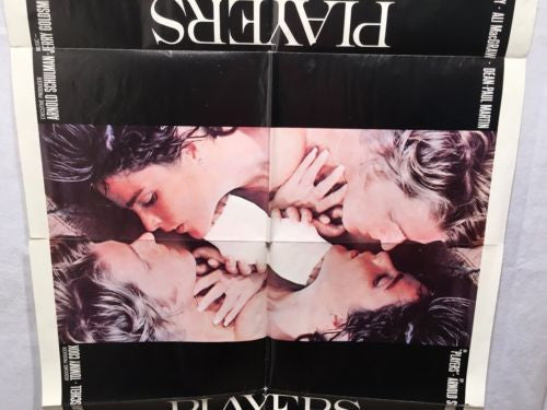 Original 1979 "Players" 1 Sheet Movie Poster 27x 41"Ali MacGraw Dean-Paul Martin   - TvMovieCards.com