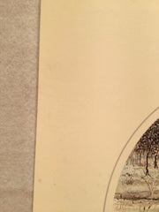 James Milton Smith "Sleigh Ride" Signed Lithograph Print 616/750   - TvMovieCards.com