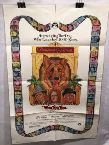 Original 1976 "Won Ton Ton" 1 Sheet Movie Poster 27x 41" Bruce Dern   - TvMovieCards.com