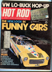 1973 November Hot Rod Magazine Back Issue - Don Schumacher's New Wonder Wagon   - TvMovieCards.com