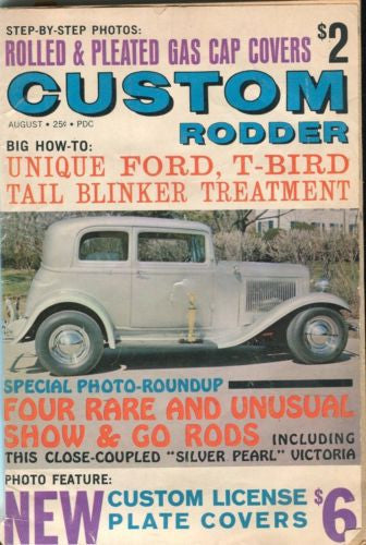 Custom Rodder Automotive Enthusiast Digest Magazine "Silver Pearl" Victoria   - TvMovieCards.com