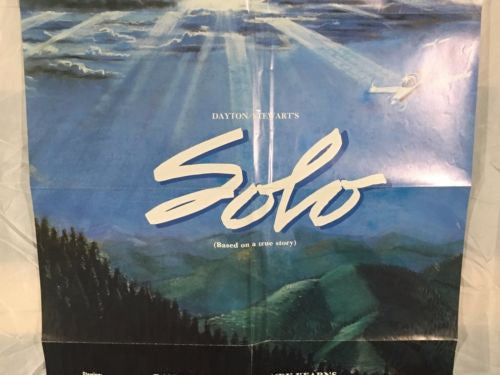 Original 1984 Solo 1 Sheet Movie Poster 27"x 41" Drama Family Sandy Kearns   - TvMovieCards.com