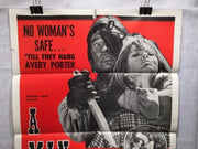Original 1973 "A Man For Hanging" 1 Sheet Movie Poster 27"x 41"   - TvMovieCards.com