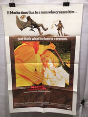Original 1970 "Macho Callahan" 1 Sheet Movie Poster 27"x 41" David Janssen   - TvMovieCards.com