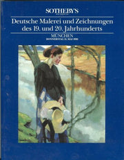 Sotheby's Auction Catalog 31 Mai 1990 - Duetsche Malerei und Zeichnungen   - TvMovieCards.com