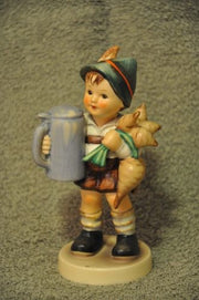 Goebel Hummel Figurine 87 "For Father" TMK3 TM 3 Germany 5 1/2"   - TvMovieCards.com