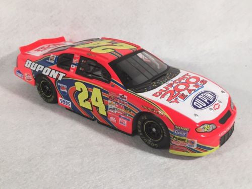 Action 1/24 Diecast #24 Jeff Gordon Dupont 200 Years 2002 Monte Carlo   - TvMovieCards.com
