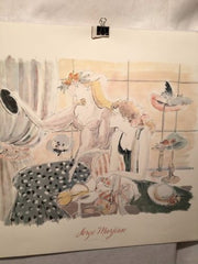 Boutique De Modista - Serge Marjisse - Lithograph Art Print Poster 30 x 25.5   - TvMovieCards.com