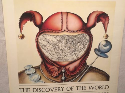 1985 Discovery of the World - Maps of the Earth and the Cosmos Exhibition Poster   - TvMovieCards.com