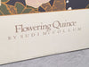 Flowering Quince - Sudi Mccollum - Lithograph Art Print Poster 24" x 24"   - TvMovieCards.com