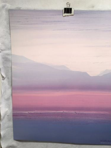 Doug Danz - Toward Tomorrow - 1989 Artbeats Abstract Art Print Poster 38" x 25"   - TvMovieCards.com