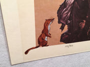 Emmett Kelly "Looking out to See" Signed Lithograph Print Robert Blottiaux   - TvMovieCards.com