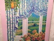 Ron Marlett - Summer Window - Pop Impressionism Art Print Poster 30" x 24"   - TvMovieCards.com