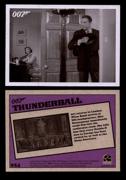 James Bond Archives 2014 Thunderball Throwback You Pick Single Card #1-99 #24  - TvMovieCards.com