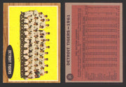 1962 Topps Baseball Trading Card You Pick Singles #1-#99 VG/EX #	24 Detroit Tigers Team  - TvMovieCards.com