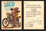 1972 Silly Cycles Donruss Vintage Trading Cards #1-66 You Pick Singles #24 Mini Mama  - TvMovieCards.com
