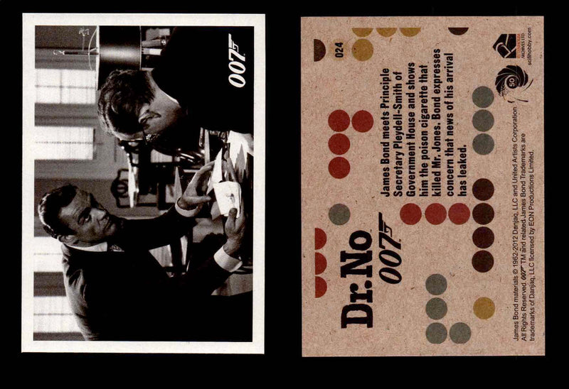 James Bond 50th Anniversary Series Dr. No You Pick Single Cards #1-65 #24  - TvMovieCards.com