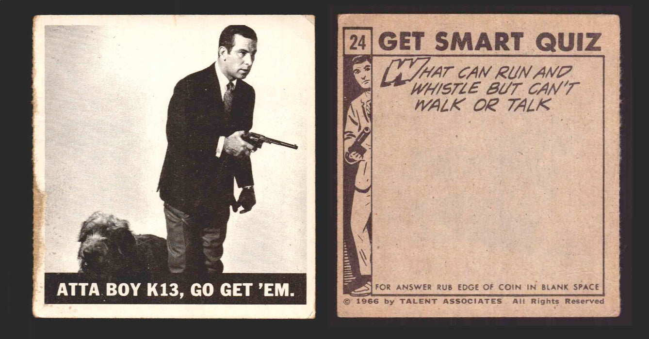 1966 Get Smart Vintage Trading Cards You Pick Singles #1-66 OPC O-PEE-CHEE #24  - TvMovieCards.com