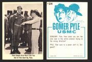1965 Gomer Pyle Vintage Trading Cards You Pick Singles #1-66 Fleer 24   That simple grin won't get you out of this goof up  - TvMovieCards.com