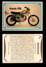 1972 Street Choppers & Hot Bikes Vintage Trading Card You Pick Singles #1-66 #24   Honda 350  - TvMovieCards.com