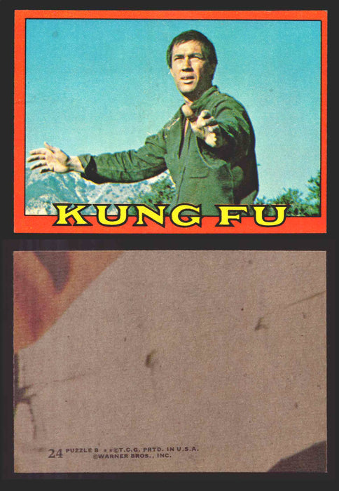 1973 Kung Fu Topps Vintage Trading Card You Pick Singles #1-60 #24  - TvMovieCards.com
