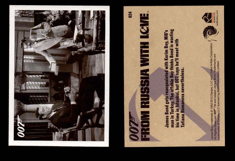 James Bond 50th Anniversary Series Two From Russia with Love Single Cards #1-65 #24  - TvMovieCards.com