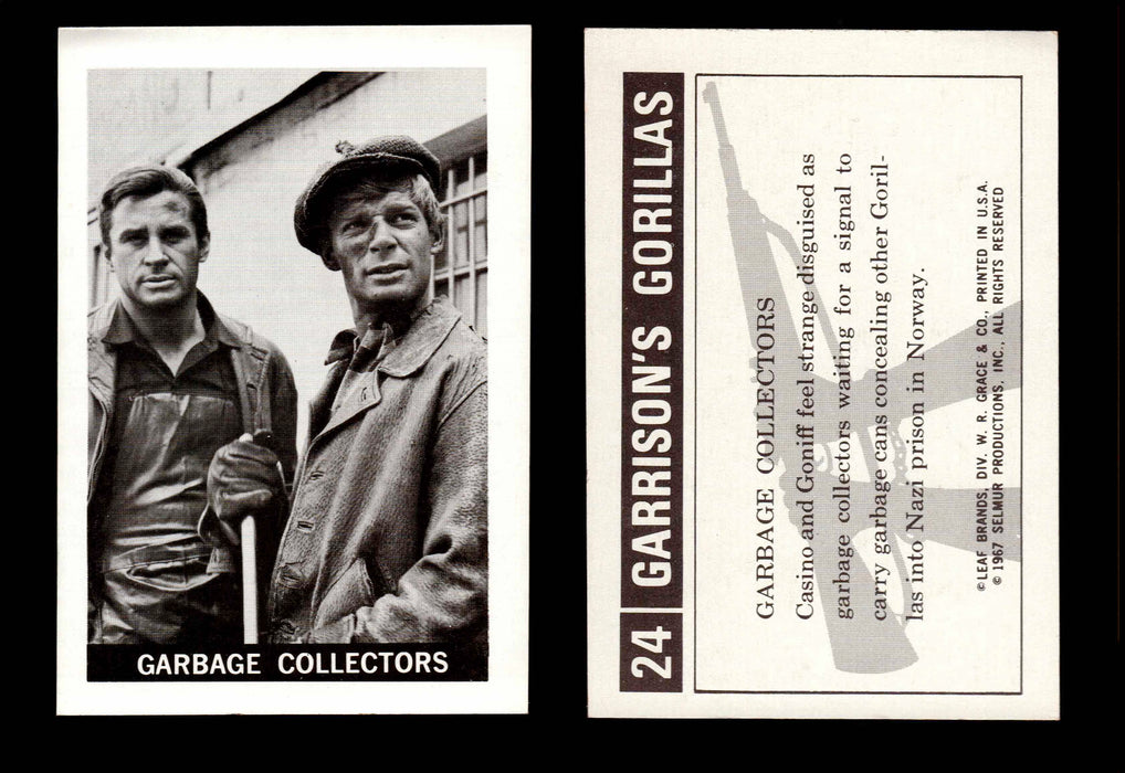 Garrison's Gorillas Leaf 1967 Vintage Trading Cards #1-#72 You Pick Singles #24  - TvMovieCards.com