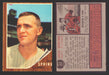 1962 Topps Baseball Trading Card You Pick Singles #200-#299 VG/EX #	257 Jack Spring - Los Angeles Angels RC (marked)  - TvMovieCards.com