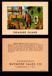 Treasure Island Buymore Sales 1960 Vintage Trading Cards You Pick Singles   - TvMovieCards.com