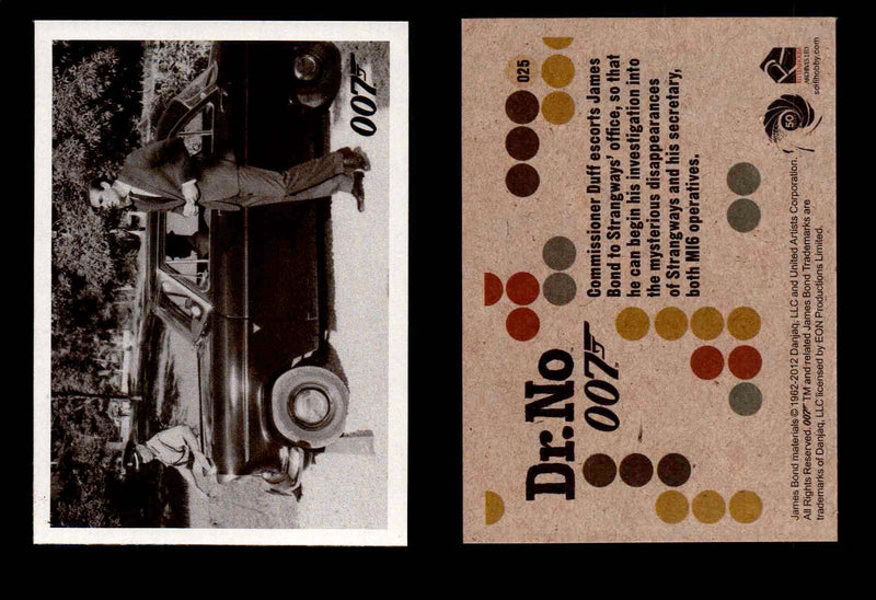 James Bond 50th Anniversary Series Dr. No You Pick Single Cards #1-65 #25  - TvMovieCards.com