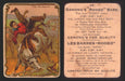 1930 Ganong "Rodeo" Bars V155 Cowboy Series #1-50 Trading Cards Singles #25 The Marverick  - TvMovieCards.com