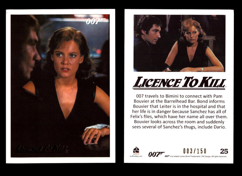 James Bond Classics 2016 Licence To Kill Gold Foil Parallel Card You Pick Single #25  - TvMovieCards.com