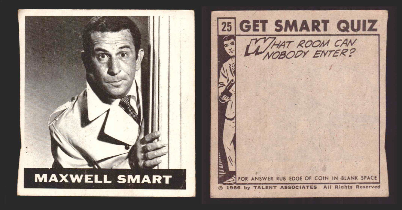 1966 Get Smart Vintage Trading Cards You Pick Singles #1-66 OPC O-PEE-CHEE #25  - TvMovieCards.com