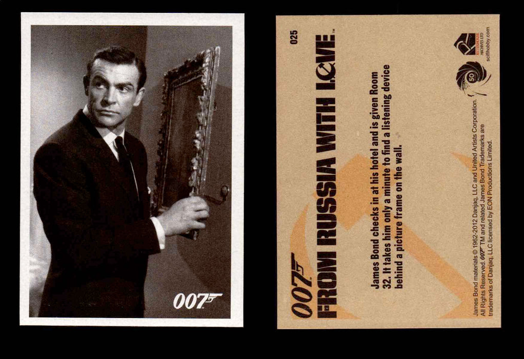 James Bond 50th Anniversary Series Two From Russia with Love Single Cards #1-65 #25  - TvMovieCards.com