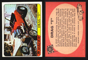 Hot Rods Topps 1968 George Barris Vintage Trading Cards #1-66 You Pick Singles #25 Drag "T"  - TvMovieCards.com