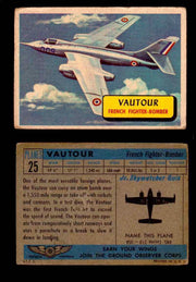 1957 Planes Series I Topps Vintage Card You Pick Singles #1-60 #25  - TvMovieCards.com