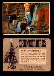 Thunderbirds Vintage Trading Card Singles #1-72 Somportex 1966 #25  - TvMovieCards.com